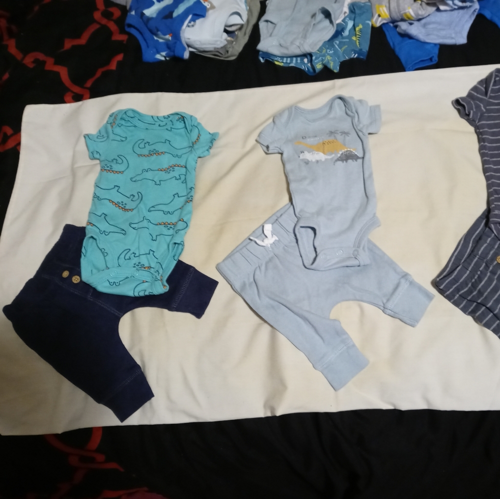Cater three piece onesies bundle set